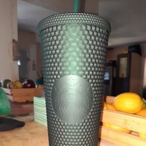 Starbucks green studded tumbler